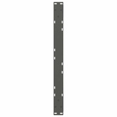 Nogi do stolika kawowego 2 szt. Antracyt 70x(30-31,3) cm Stal