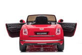 Auto Na Akumulator Bentley Mulsanne Czerwony Lakierowany