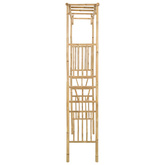 Łuk Ogrodowy Naturalny 110 x 40 x 205 cm Bambus