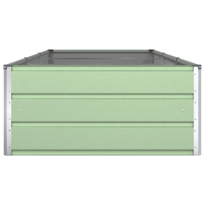Donica Pastelowa Zieleń 290 x 100 x 45 cm Stal Galwanizowana