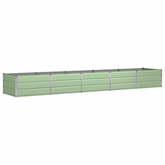 Donica Zielony 400 x 80 x 45 cm Stal