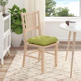 Poduszki na siedziska 4 pcs Jasnozielony 45 x 45 x 12 cm