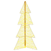 Choinka z 160 diodami LED Ciepła biel 150 cm PET