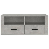 Szafka pod TV, szarość betonu, 100x35x40 cm vidaXL