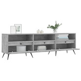 vidaXL Szafka pod TV, szarość betonu, 150x30x44,5 cm wariant 6