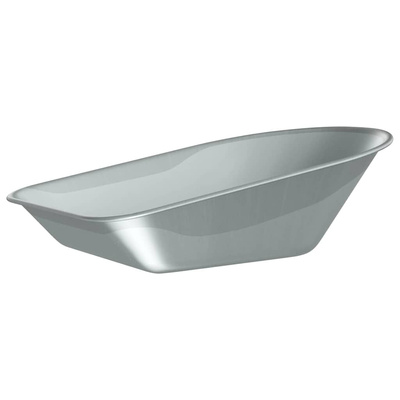 Zastąpienie tacy widlaka Srebrny 90 x 63 x 28 cm Stal