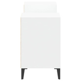 vidaXL Szafka pod TV, biała, 80x36x50 cm, materiał drewnopochodny wariant 9
