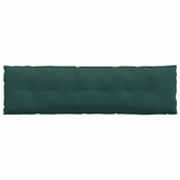 Poduszka na plecy Ciemna zieleń 180 x 50 cm Tkanina sztruksowa