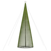 Choinka LED 1544 LEDs Ciepła biel 500 cm