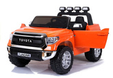 Auto na Akumulator Toyota Tundra Dla Dzieci Światła LED MP3 Pomarańczowa
