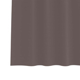 Firany blackout z kółkami 2 pcs Ciemny brąz 140 x 140 cm