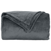 Koce narzutowe 6 pcs Ciemnoszary 240 x 270 cm Polar