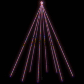 vidaXL Choinka z lampek, wewn./zewn., 1300 kolorowych diod LED, 8 m