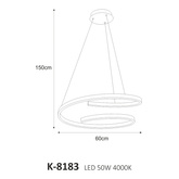 Lampa wisząca K-8183 z serii KOLOSO