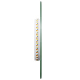 Lustro łazienkowe LED przezroczysty 50 x 20 cm szkło hartowane