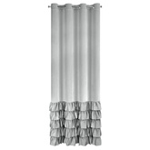 Zasłona Dani srebrna 140x250