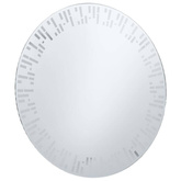 vidaXL Lustro łazienkowe z LED, 70 cm