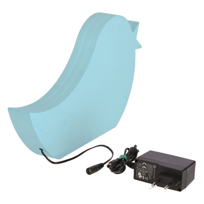 bird lampa stołowa dla dziecka led iq kids niebieski