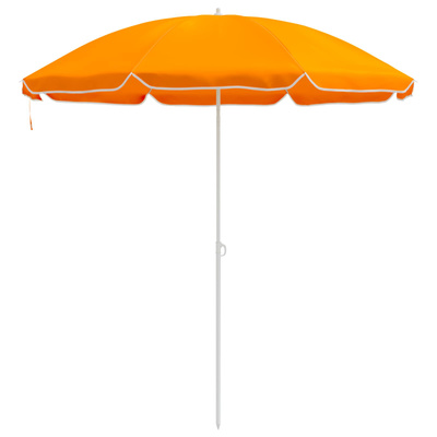 Parasolka ogrodowa 160 cm Poliester 170T pomarańczowy