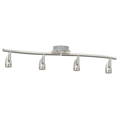 Reflektor sufitowy Nikiel 61 x 10 x 12,5 cm Metal