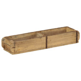 Taca 4 pcs Brązowy 57 x 15 x 9 cm Lite Drewno Recyklingowe