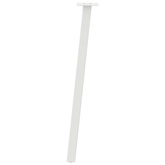 Nogi do stołu konsolowego 4 szt. Białe 72 cm Stalowe