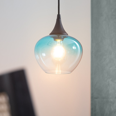 Lampa Wisząca szklana Kielich E27 Abruzzo BlueSky