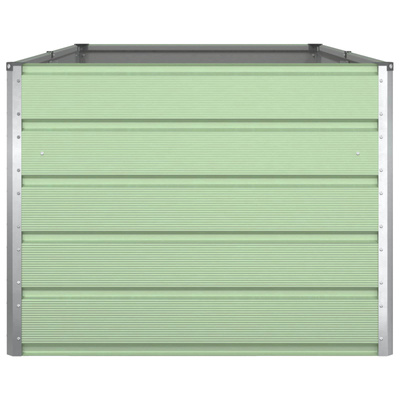 Donica Pastelowa Zieleń 195 x 100 x 75 cm Stal Galwanizowana