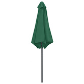 Parasol ogrodowy na aluminiowym słupku, 270x246 cm, zielony