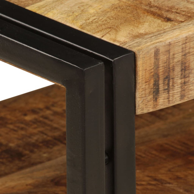 Szafka pod TV, 120x35x45 cm, lite drewno mango