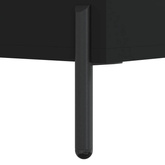 vidaXL Szafka pod TV, czarna, 80x36x50 cm, materiał drewnopochodny wariant 6