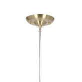 Lampa wisząca z abażurem Prima klasyczna czarna do salonu E27