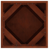Donica 2 pcs Rdzawy 40 x 40 x 40 cm