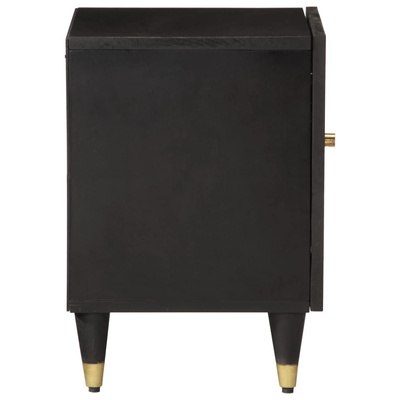 Szafki nocne, 2 szt., 40x33x46 cm, lite drewno mango