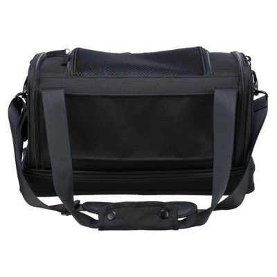 TRIXIE Transporter samolotowy dla psa Fly, 45x28x25 cm, czarny