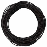 Sznur skórzany 1 Ciemny brąz Ø1,5 mm x 5 m Skóra
