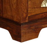 vidaXL Szafka pod TV z drewna sheesham, 120 x 40 x 30 cm