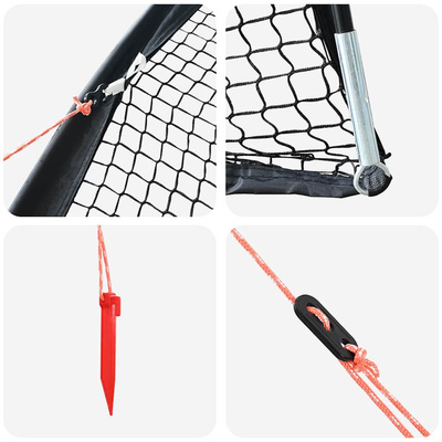 Baseball i Softball Czarny 702 x 369,5 x 243,5 cm Poliester