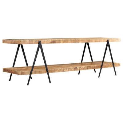 vidaXL Szafka pod TV, 160 x 40 x 50 cm, lite drewno mango