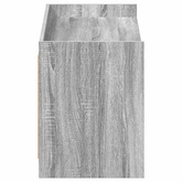Szafka na buty z drzwiami Szary Sonoma 100 x 39,5 x 51 cm