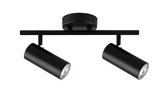 Lampa czarna ścienna/sufitowa spot 2GU10 Colly 92-01665