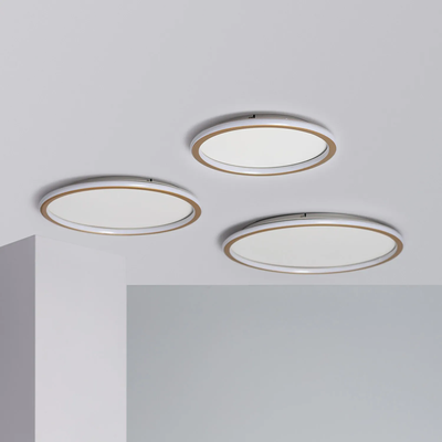 Plafon LED 36W Okragły Złoty CCT 3000K/4000K/6000K 50cm Abruzzo Angelo