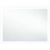 vidaXL Ścienne lustro łazienkowe z LED, 100 x 60 cm