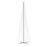 vidaXL Choinka stożkowa, 3000 niebieskich diod LED, 230x800 cm