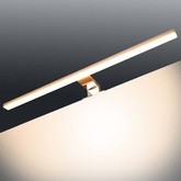 vidaXL Lampa nad lustro, 8 W, ciepłe, białe światło