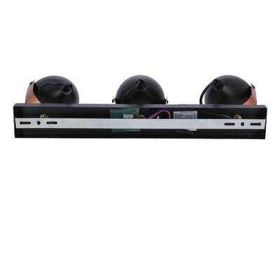 Lampa czarno-miedziana regulowana spot E14 3x40W Anica 93-82589
