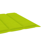 vidaXL Ogrodowy leżak z poduszką, lite drewno akacjowe model standard