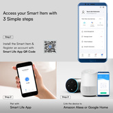 1080P Kamera zewnętrzna WiFi SMART z panelem solarnym / Sensor / IP65 / Czarna