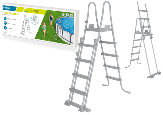 Drabinka Bezpieczna do Basenów 132 cm Bestway 58332