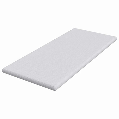 Nakładka na materac Biały 100 x 200 cm Tkanina jacquard